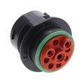 HDP24-24-9SN - CONN RCPT HSNG FMALE 9POS PNL MT