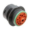 HDP24-24-14PN - CONN RCPT HSG MALE 14POS PNL MNT