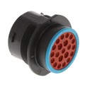 HDP24-24-21SE - CONN RCPT HSG FMALE 21POS PNL MT