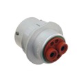 HD34-18-6SN - CONN RCPT HSNG FMALE 6POS PNL MT
