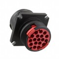 CL1R3100 - CONN RCPT HSG FMALE 18POS PNL MT