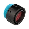 AHDP06-24-27PR-WTA - CONN PLUG HSNG MALE 27POS INLINE