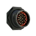 UTS71823P - CONN RCPT HSNG MALE 23POS PNL MT