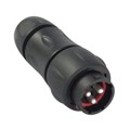 UTS1JC142G1P - CONN RCPT HSG MALE 3POS INLINE