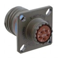 D38999/20WB5PNLC - CONN RCPT HSNG MALE 5POS PNL MNT
