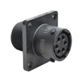 RTS010N6S03 - CONN RCPT HSG FMALE 6POS PNL MNT