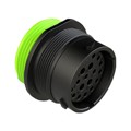 AHDP04-24-21SN-WTA - CONN RCPT HSG FMALE 21POS PNL MT