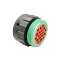 AHDP06-24-19SN-WTA - CONN PLUG HSG FMALE 19POS INLINE