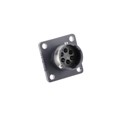 UTGX0106P - CONN RCPT HSG MALE 6POS PNL MNT