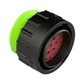 AHDP06-24-21PN-WTA - CONN PLUG HSNG MALE 21POS INLINE