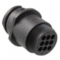 183079-1 - CONN RCPT HSNG MALE 9POS INLINE