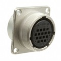 JR21RK-16SC - CONN RCPT HSG FMALE 16POS PNL MT
