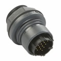 PXP6012/16P/CR - CONN RCPT HSG MALE 16POS PNL MT