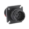 CL1M1201 - CONN RCPT HSNG MALE 9POS PNL MNT