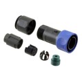 PXP4010/08P/4045 - CONN PLUG HSG MALE 8POS INLINE
