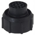 UTP61823P - CONN PLUG HSG MALE 23POS INLINE