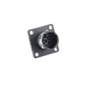 UTGX0103W3P - CONN RCPT HSG MALE 6POS PNL MNT