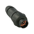 UTS1JC103W3P - CONN RCPT HSNG MALE 6POS INLINE