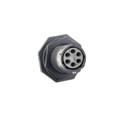 UTGX7106S - CONN RCPT HSG FMALE 6POS PNL MT