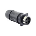 UTGX0JC124P - CONN RCP HSG ML 4P INLINE PNL MT