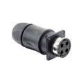 UTGX0JC124S - CONN RCPT HSG F 4P INLINE PNL MT