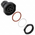 HR41-25WBRA-5PC - CONN RCPT HSNG MALE 5POS PNL MT