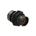 UTS7GN128P - CONN RCPT HSNG MALE 8POS PNL MNT