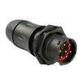 UTS7GJC147P - CONN RCPT HSNG MALE 7POS PNL MT