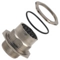 UT071619SH - CONN RCPT HSG FMALE 19POS PNL MT