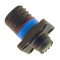 D38999/20JA35SN - CONN RCPT FMALE 6POS GOLD CRIMP