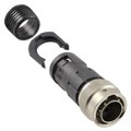 UT06FC128PH - CONN PLUG HSNG MALE 8POS INLINE