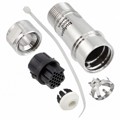 PXM6011/22P/CR/0910/SN - CONN RCPT HSG MALE 22POS INLINE