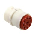 SJS860200 - CONN RCPT HSNG MALE 9POS INLINE