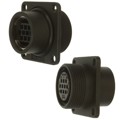 JR16WR-10SC(71) - CONN RCPT HSG FMALE 10POS PNL MT