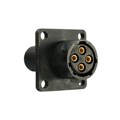 UTS0104S - CONN RCPT HSNG FMALE 4POS PNL MT