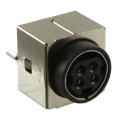 PD-40VS - CONN RCPT FMALE 4 SILVER SOLDER