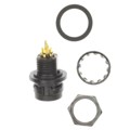 HR30-6R-6S(71) - CONN RCPT FMALE 6P GOLD SLDR CUP