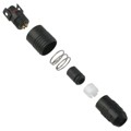 HR30-6PA-6S(71) - CONN PLUG FMALE 6P GOLD SLDR CUP