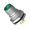 M12A-08PMMP-SF8001 - CONN PLUG MALE 8POS GOLD SOLDER