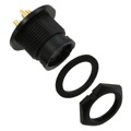 7382-4SG-3ES - CONN RCPT FMALE 4P GOLD SLDR CUP