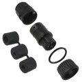 6282-3PG-3DC - CONN PLUG MALE 3P GOLD SLDR CUP