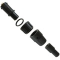 16282-3SG-315 - CONN PLUG FMALE 3P GOLD SLDR CUP