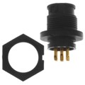 EN3P6MX - CONN RCPT MALE 6P GOLD SLDR CUP