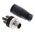 T4111001081-000 - CONN RCPT MALE 8POS GOLD SCREW