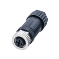 M12T-04BFFB-SL7002 - CONN RCPT FMALE 4POS GOLD SCREW