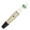 A5M - CONN RCPT MALE XLR 5P SOLDER CUP