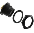 4282-9SG-3ES - CONN RCPT FMALE 9P GOLD SLDR CUP