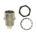 HR10-7R-4SA(73) - CONN RCPT FMALE 4POS GOLD SOLDER