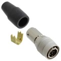 HR10A-10P-10P(73) - CONN PLUG MALE 10P SOLDER CUP