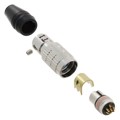 HR25-7TP-8S - CONN PLUG FMALE 8POS GOLD SOLDER